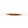 Double Ended Triangle & Pear Loop Pottery Tool S19