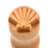 Small Debossed Sea Shell MKM Stamp Small Debossed Sea Shell MKM Stamp