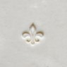 Mini Fleur De Lis MKM Stamp Mini Fleur De Lis MKM Stamp