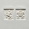 MKM Medium Square Double Ended Frog Stamp SSM-076 MKM Medium Square Double Ended Frog Stamp SSM-076