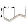 High Fire Three Stilt Firing Stand 60mm