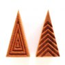 MKM Medium Tall Triangle Stamp #2 STM-T2 MKM Medium Tall Triangle Stamp #2 STM-T2