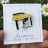 Wheel Enamel Pin Wheel Enamel Pin