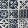 Moroccan Tiles A Underglaze Transfer Sheet - Black