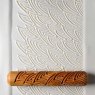 MKM Ocean Waves Wooden 12cm BIG Hand Roller BHR-133
