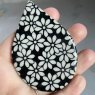 Tiny Flowers Underglaze Transfer Sheet - Black Tiny Flowers Underglaze Transfer Sheet - Black