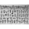 Potted Plants Underglaze Transfer Sheet Potted Plants Underglaze Transfer Sheet