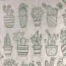 Potted Plants Underglaze Transfer Sheet Potted Plants Underglaze Transfer Sheet