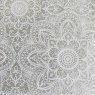 Mandala (Closed Center) Underglaze Transfer Sheet - White