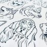 Dogs Underglaze Transfer Sheet